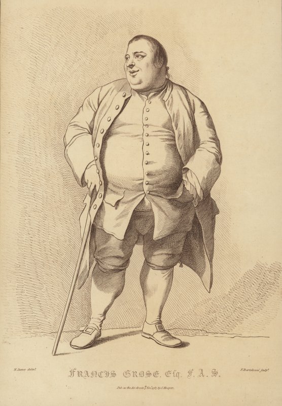 Francis Grose tekijältä Nathaniel Dance Holland