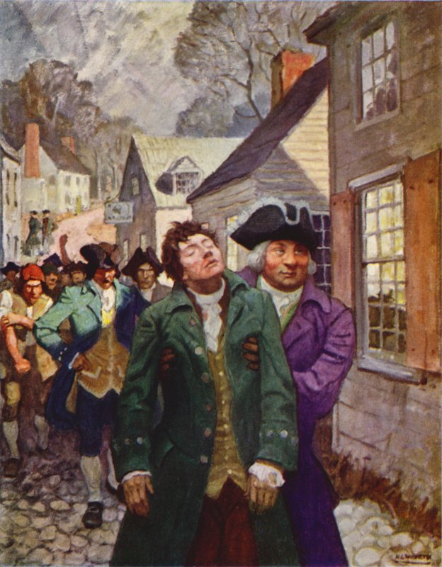 Johnnyn tappio Dockissa tekijältä Newell Convers Wyeth