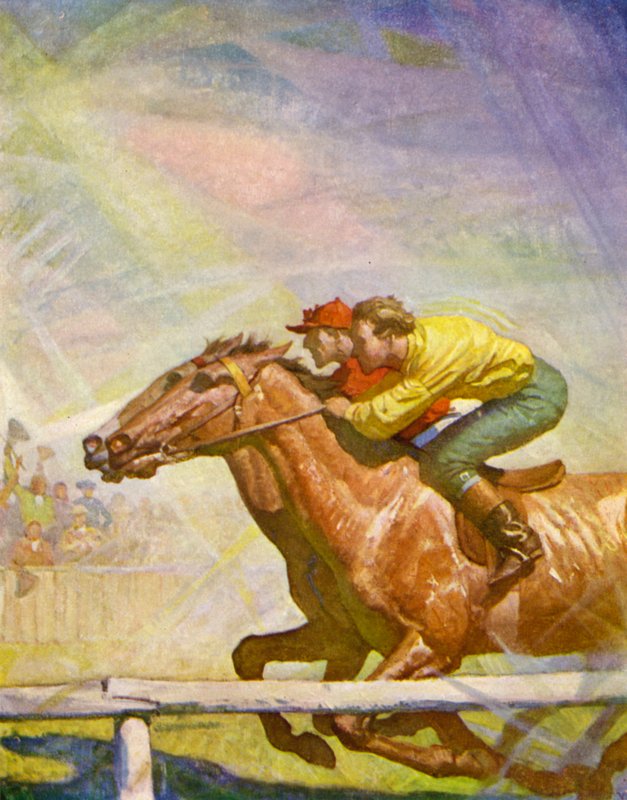 Hevoskilpailut tekijältä Newell Convers Wyeth