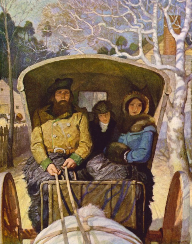 Fraser-perhe tekijältä Newell Convers Wyeth