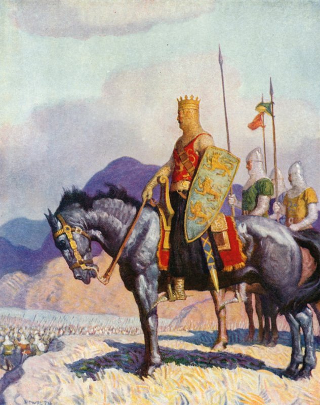 Kuningas Edward tekijältä Newell Convers Wyeth