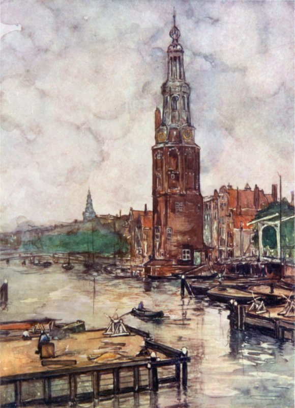 Montelbaanstoren, Amsterdam tekijältä Nico Jungman