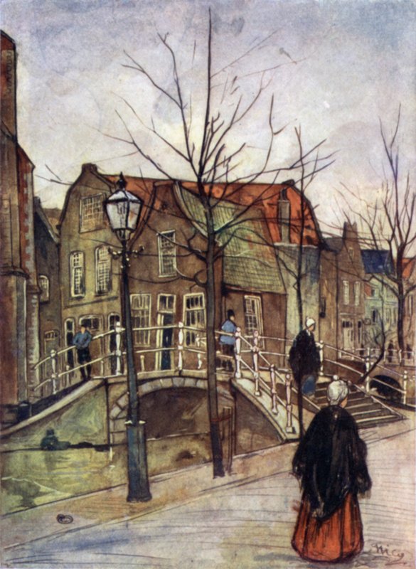 Nainen Jutte Land, Delft tekijältä Nico Jungman