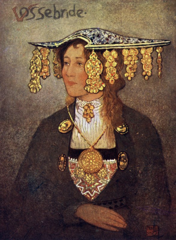 Norja: A Vosse Bride (väri litho) tekijältä Nico Jungman