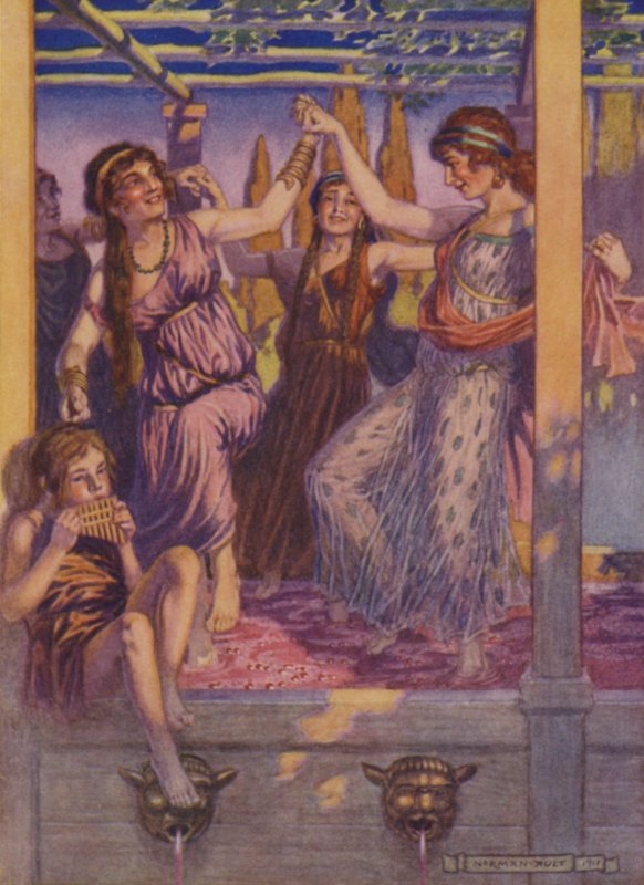 The Vats of Luna (väri litho) tekijältä Norman Ault