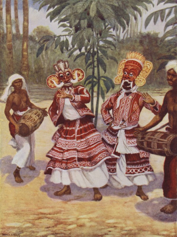Sinhalese Devil-Dancers tekijältä Norman Hardy
