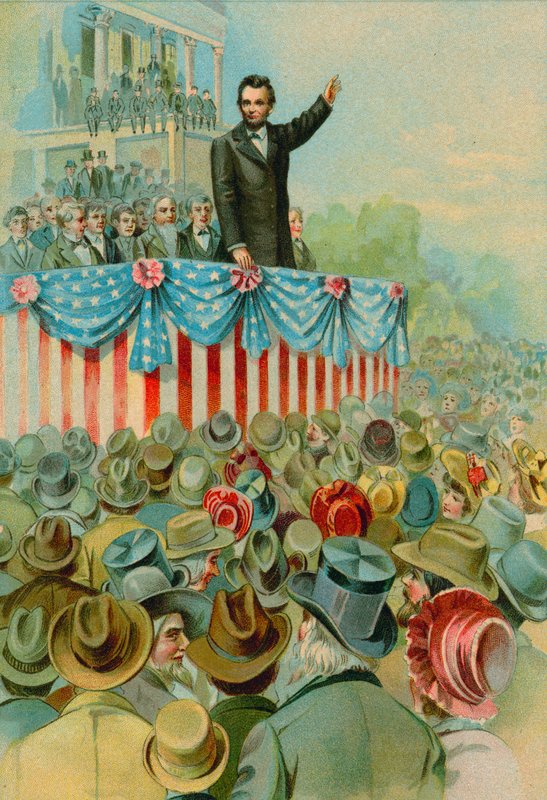 Abraham Lincolnin toinen avajaisia tekijältä North American