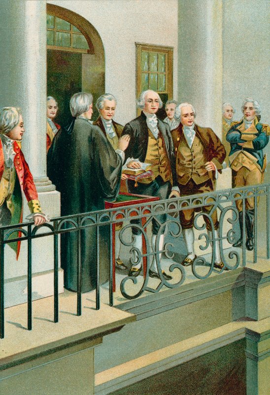 George Washington vannoi presidenttivalan tekijältä North American