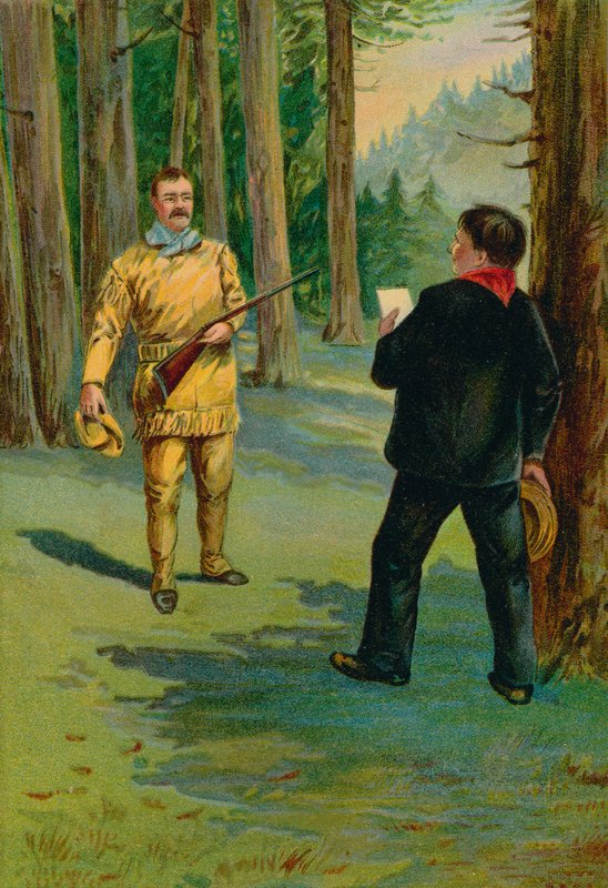 Theodore Roosevelt kutsuttiin kuolevan presidentin sängyn viereen tekijältä North American