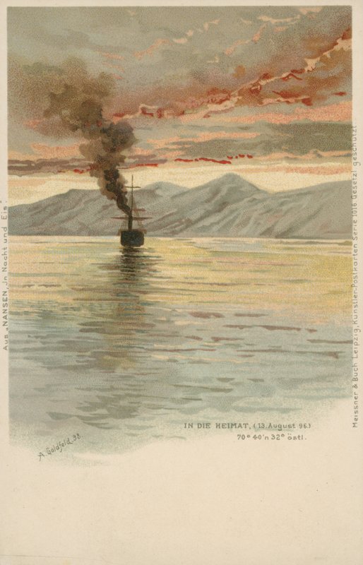 Nansenin Fram-retkikunta, elokuu 1896 tekijältä Norwegian School