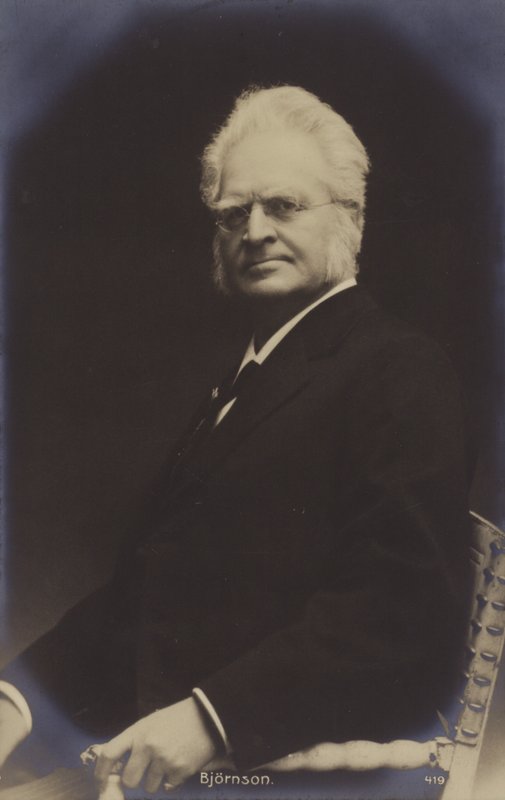 Bjornstjerne Bjornson (1832-1910), norjalainen Nobel-palkittu kirjailija tekijältä Norwegian Photographer