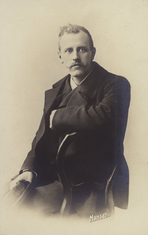 Fridtjof Nansen (1861-1930), norjalainen tutkimusmatkailija, diplomaatti ja humanitaarisuusmies. tekijältä Norwegian Photographer
