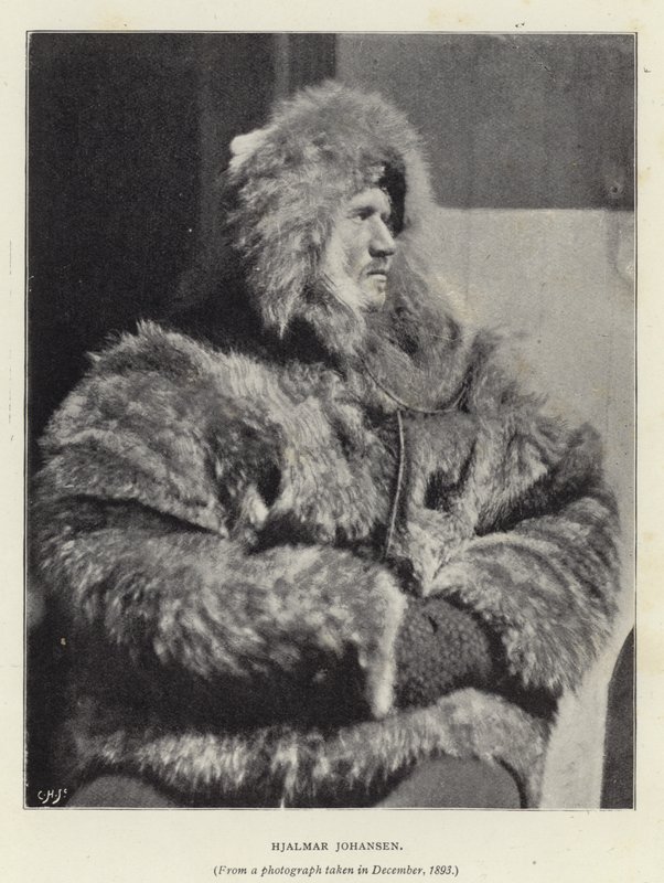 Hjalmar Johansen (p/v kuva) tekijältä Norwegian Photographer