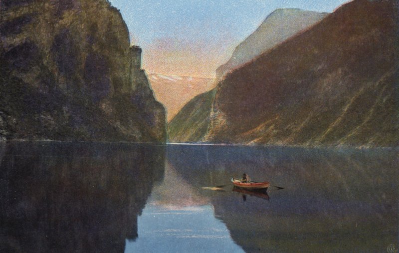 Norge / Norja: Norge: Geirangerfjord (värillinen kuva) tekijältä Norwegian Photographer