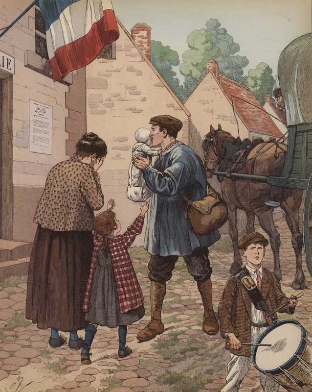 2. elokuuta 1914 tekijältä Onfray de Breville Job