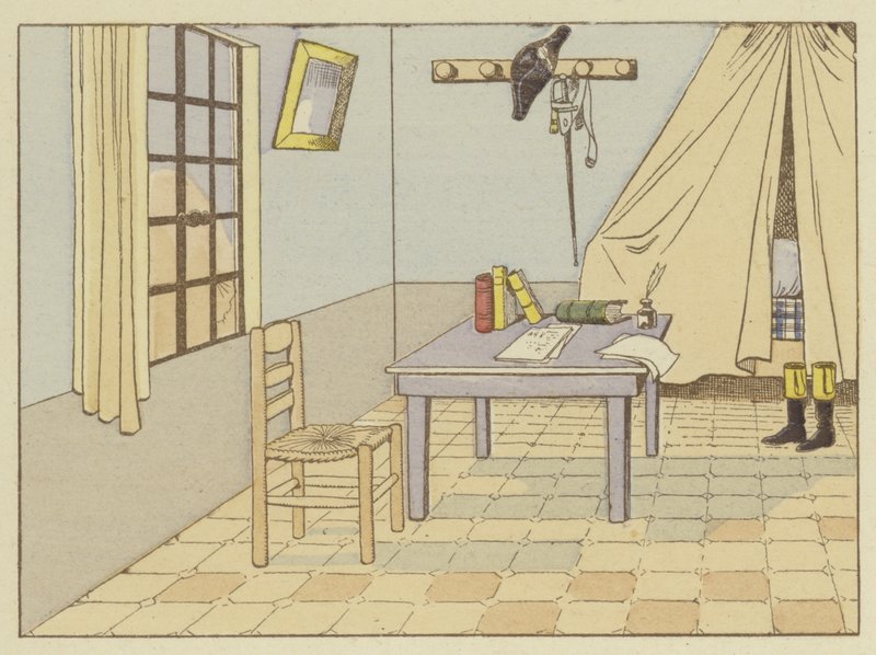 Napoleon oli luutnantti Valencessa vuonna 1785, ja hän nousi ylös ennen aamunkoittoa tekijältä Onfray de Breville Job
