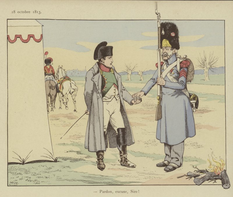 Anteeksi, herra!, 18. lokakuuta 1813. tekijältä Onfray de Breville Job