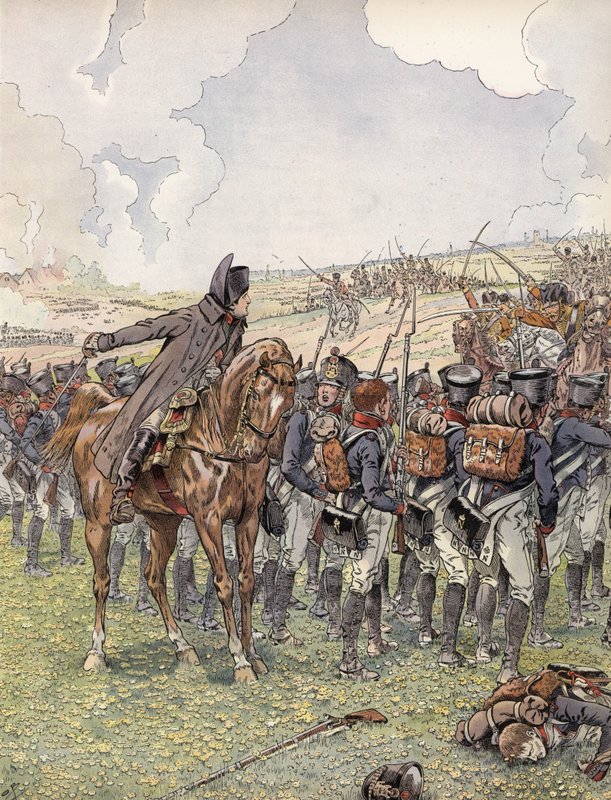 Napoleon kampanjassa vuoden 1813 alussa tekijältä Onfray de Breville Job