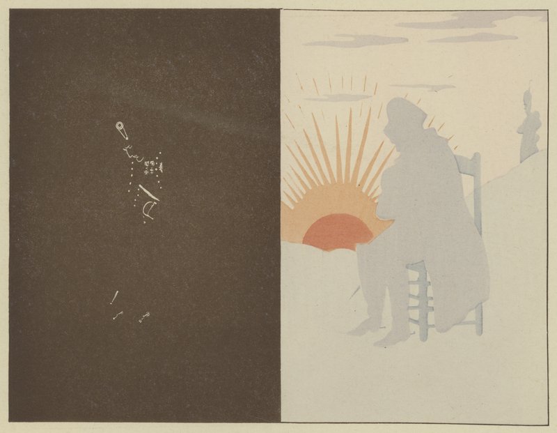 Napoleon nukkui rauhallisesti läpi pimeän yön ennen kuin heräsi ensimmäisiin auringonsäteisiin Austerlitzin taistelun aamuna 2. joulukuuta 1805 tekijältä Onfray de Breville Job
