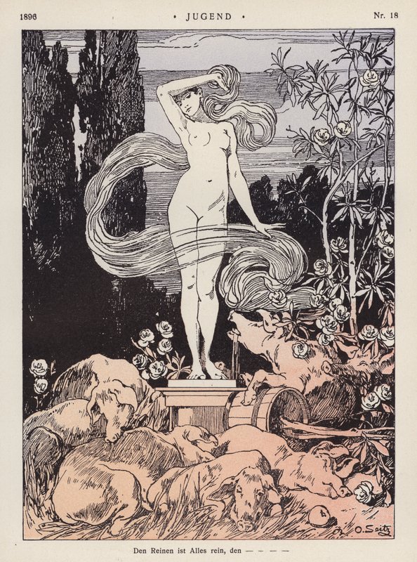 The Pure on All Pure (väri litho) tekijältä Otto Seitz