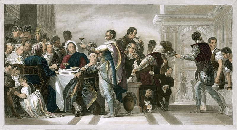 Avioliitto Kaanassa tekijältä Paolo Veronese