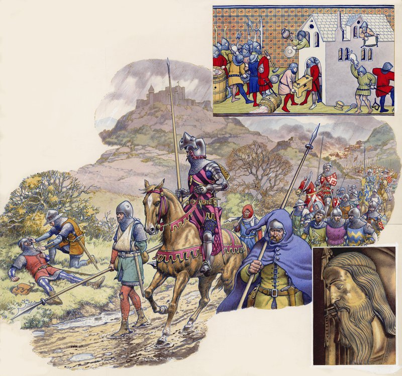 100-vuotinen sota tekijältä Pat (1907-95) Nicolle