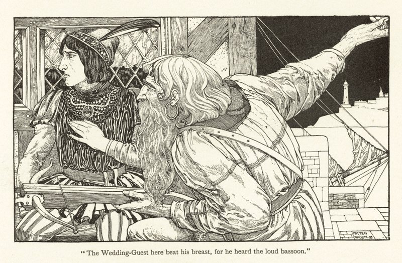 Rime of the Ancient Mariner (kaiverrus) tekijältä Patten Wilson