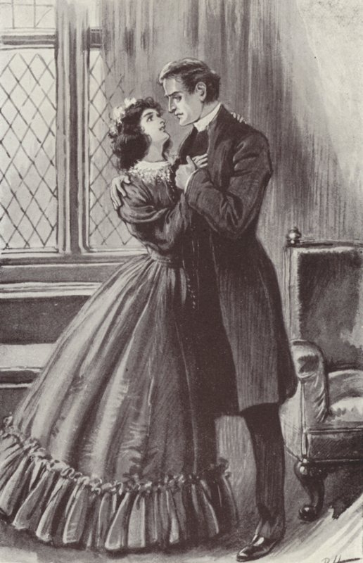 Anthony Trollopen kuvitus Barchester Towersille (litho) tekijältä Paul (after) Hardy
