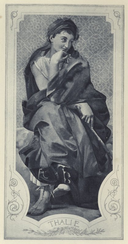 Thalia, komedian museo (syväpaino) tekijältä Paul Baudry