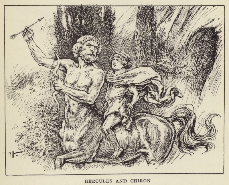 Hercules ja Chiron tekijältä Paul Hardy