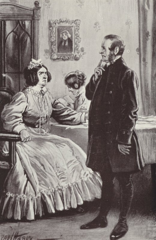 Anthony Trollopen kuvitus Barchester Towersille tekijältä Paul Hardy