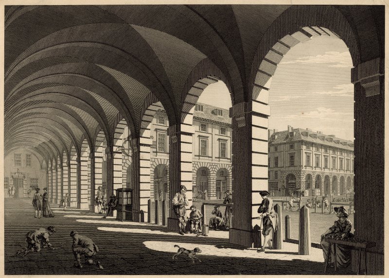 Covent Garden, Lontoo tekijältä Paul Sandby