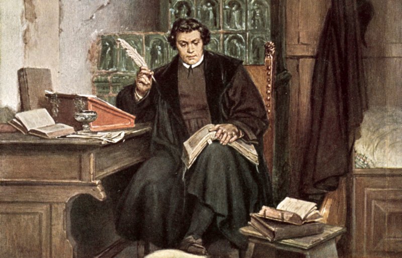 Martti Luther, toukokuusta 1521 maaliskuuhun 1522 tekijältä Friedrich Paul Thumann