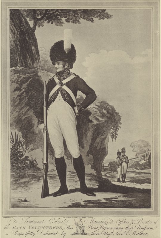 Pankin vapaaehtoinen, 1804 tekijältä Peltro William Tomkins