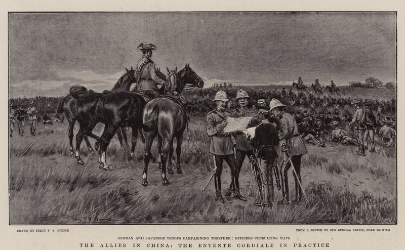 Liittoutuneet Kiinassa, Entente Cordiale käytännössä tekijältä Percy F.S. Spence