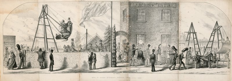 24. huhtikuuta, sunnuntai-iltapäivä, Primrose Tavern, Chalk Farm tekijältä Percy Cruikshank