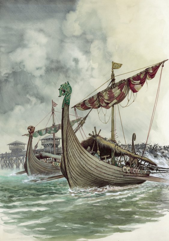 London Bridge kaatui viikinkien hyökkäyksessä, jota johti Olaf The Norseman vuonna 1014 tekijältä Peter Jackson
