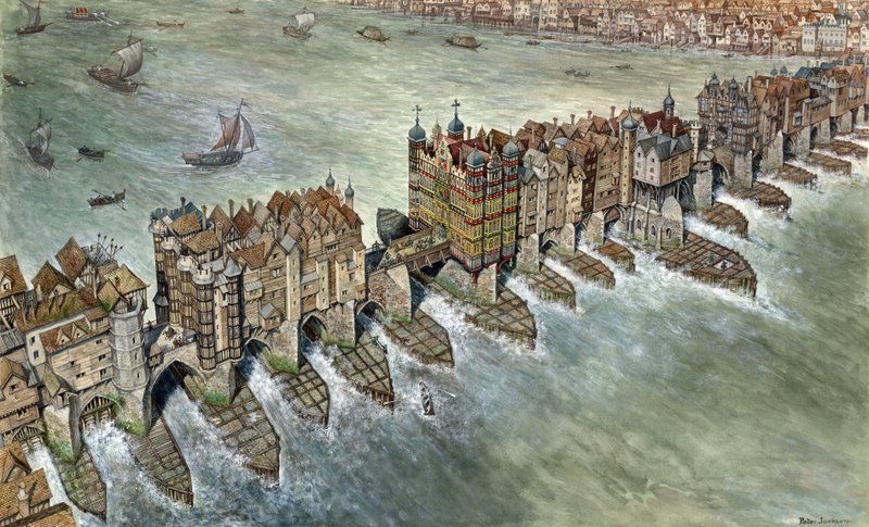 Old London Bridge, n. 1600 tekijältä Peter Jackson