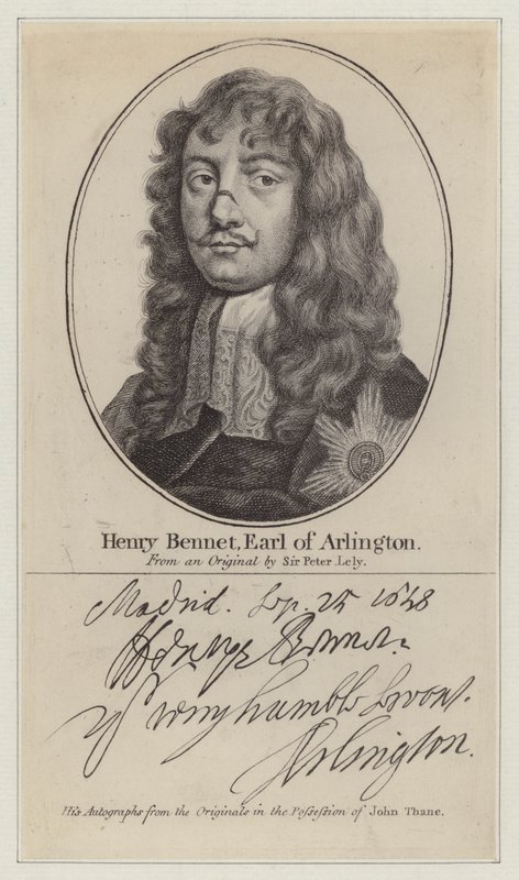 Henry Bennet tekijältä Peter (after) Lely
