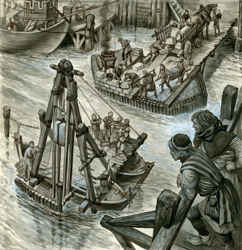 Old London Bridgen rakennus tekijältä Peter Jackson