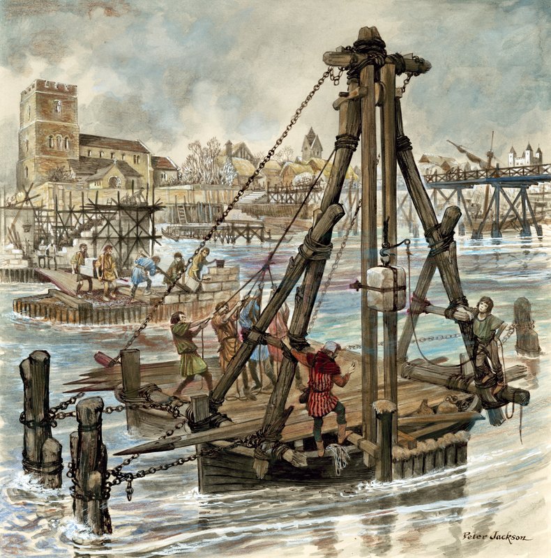 Old London Bridgen rakennus tekijältä Peter Jackson