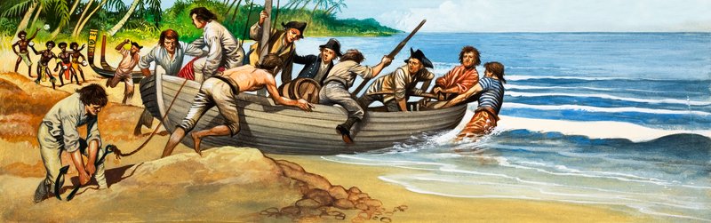 Kapina on Bounty (guassi paperilla) tekijältä Peter Jackson