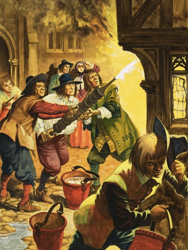 Lontoon suuri palo 1666 tekijältä Peter Jackson
