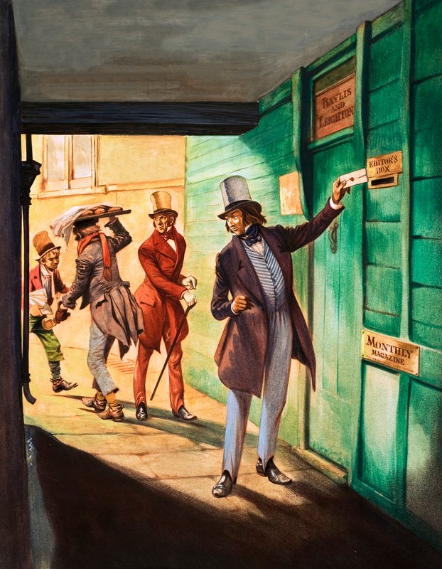 Kun he olivat nuoria: Charles Dickens (guassi paperilla) tekijältä Peter Jackson