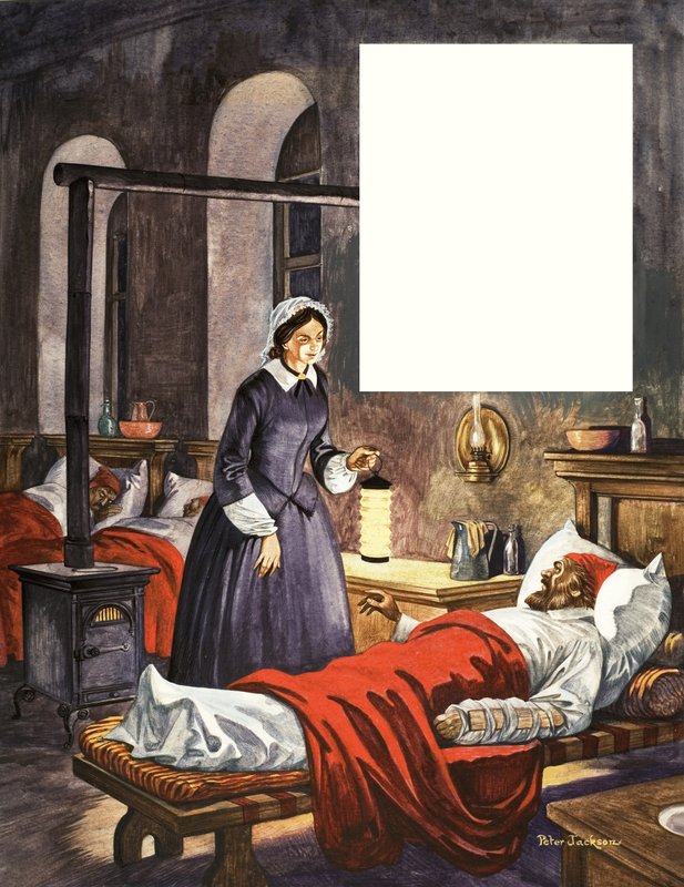 Kun he olivat nuoria: Florence Nightingale tekijältä Peter Jackson