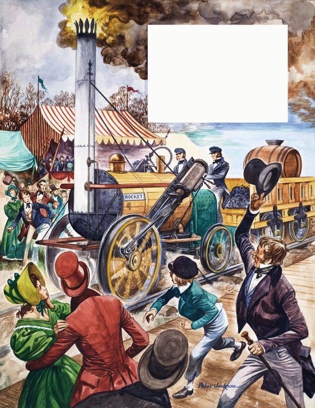 Kun he olivat nuoria: George Stephenson tekijältä Peter Jackson