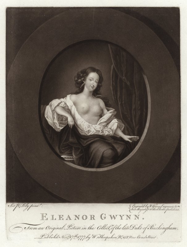 Nell Gwynin muotokuva tekijältä Peter Lely