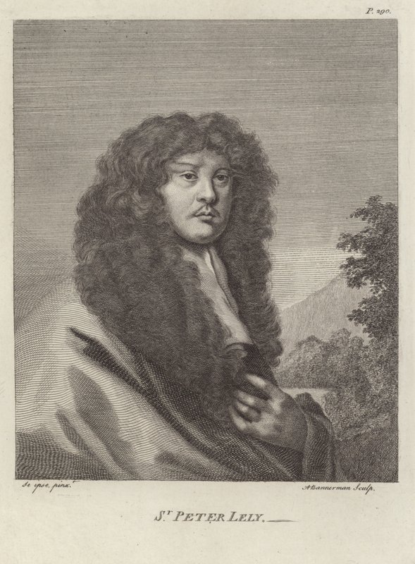 Sir Peter Lely, hollantilainen muotokuvamaalari, syntynyt Pieter van der Faes tekijältä Peter Lely