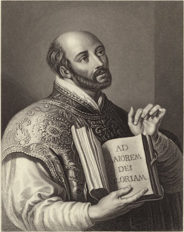 Ignatius Loyola (kaiverrus) tekijältä Peter Paul (after) Rubens