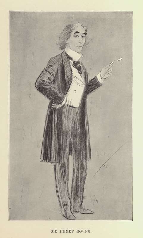 Phil Mayn sarjakuva 1890-luvulta (litho) tekijältä Phil May